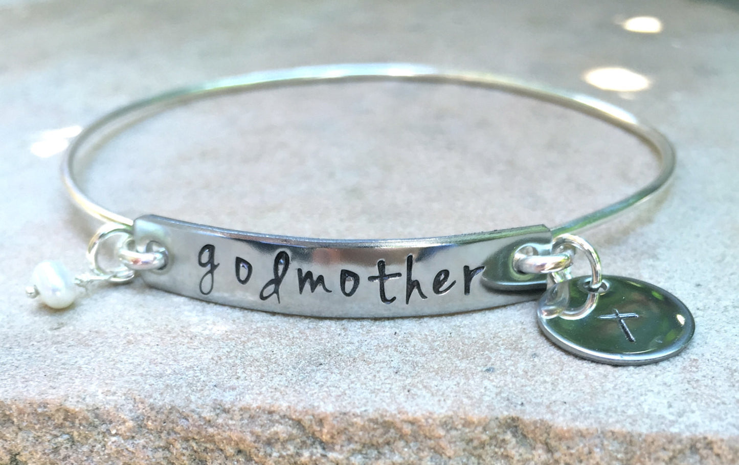 Gifts For Godmother, Godmother Bracelet, Godmother Gifts, Baptism Gifts, Personalized Godmother Jewlelry, natashaaloha - Natashaaloha, jewelry, bracelets, necklace, keychains, fishing lures, gifts for men, charms, personalized,
