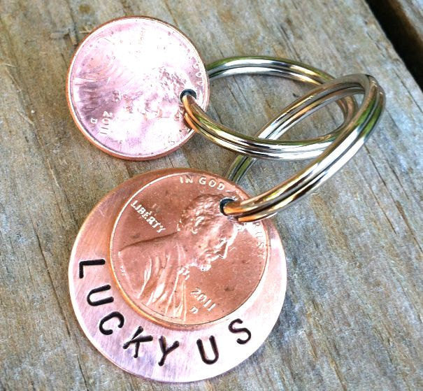 You're My Person Penny Keychain - Natashaaloha, jewelry, bracelets, necklace, keychains, fishing lures, gifts for men, charms, personalized,