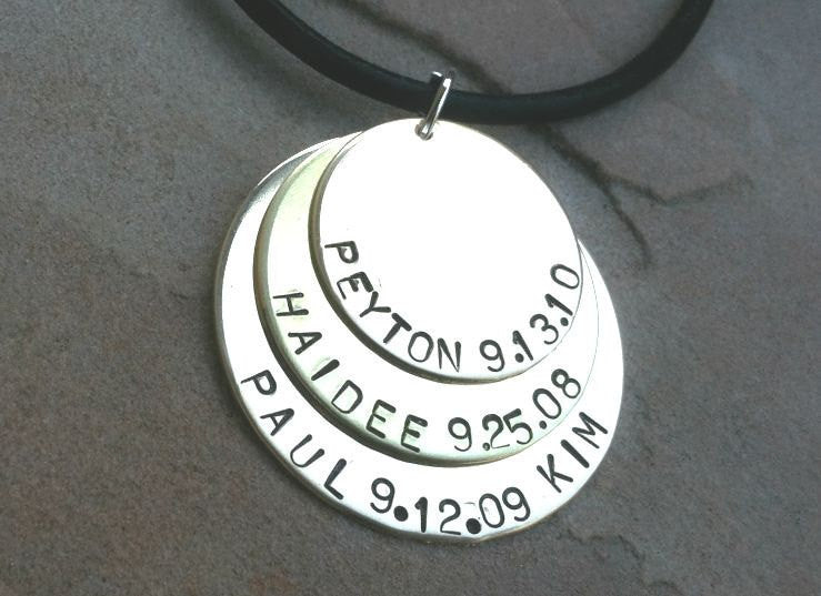Personalized Mens Necklace, Boyfriend Necklace, Christmas Gifts For Dad - Natashaaloha, jewelry, bracelets, necklace, keychains, fishing lures, gifts for men, charms, personalized,