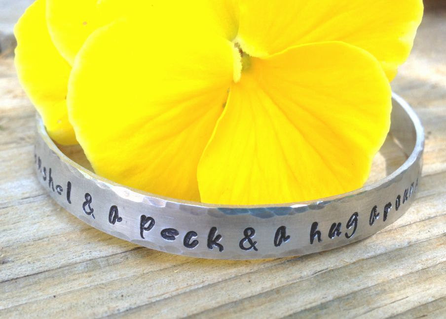 Mother Daughter Jewelry, I Love You A Bushel And A Peck Bracelet - Natashaaloha, jewelry, bracelets, necklace, keychains, fishing lures, gifts for men, charms, personalized,