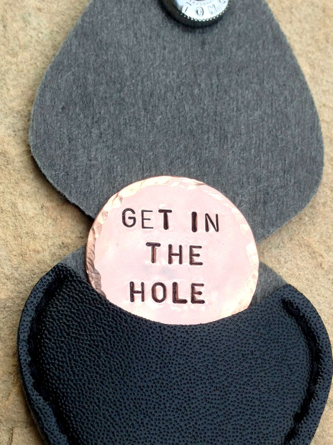 Golf Markers, Boyfriend Gift, Husband Gifts, Personalized Hand Stamped Golf Markers, Gifts for Dad, Kick Putt, Gifts for - Natashaaloha, jewelry, bracelets, necklace, keychains, fishing lures, gifts for men, charms, personalized,