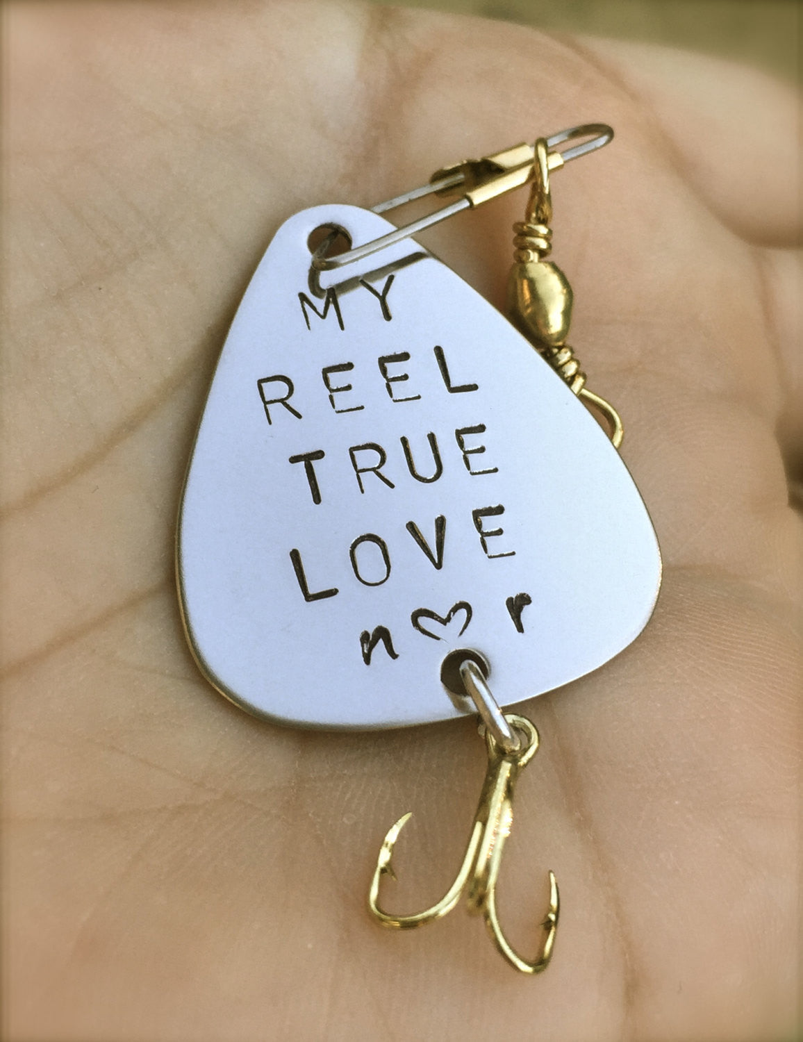 Fishing Lures, Your'e My Person, Father Of the Bride Fishing Lure, Forever Your Little Girl, My Reel True Love, Father's Day Gift, Gifts Men - Natashaaloha, jewelry, bracelets, necklace, keychains, fishing lures, gifts for men, charms, personalized,