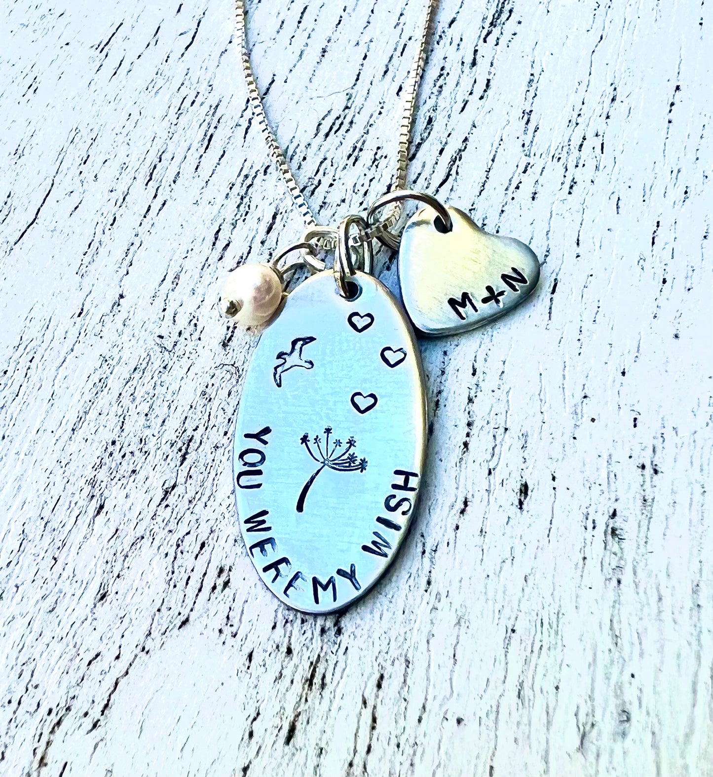 You Were My Wish Necklace, Personalized Necklace, Christmas Gifts Her, Love Necklace