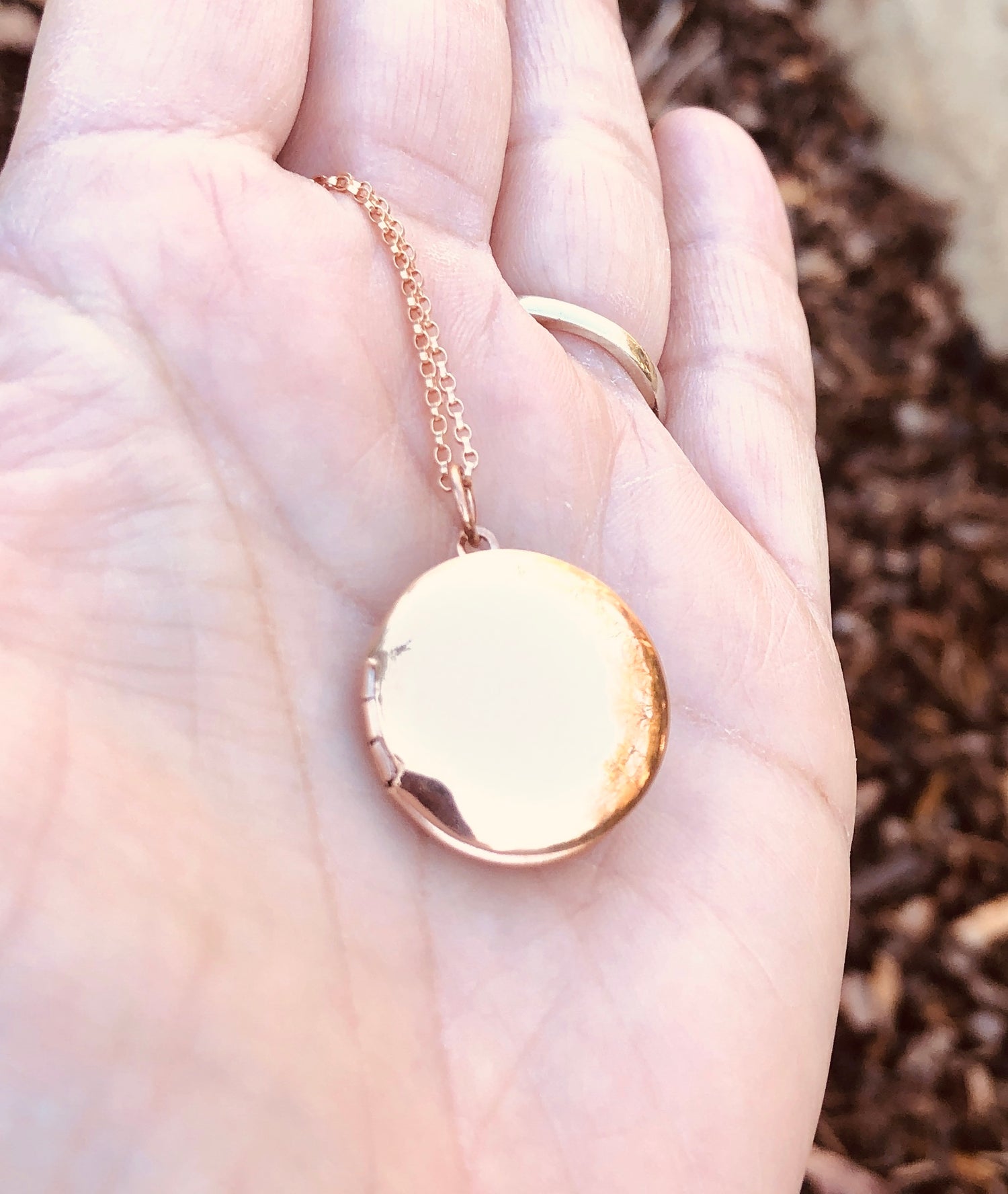 Rose Gold Personalized Locket - Natashaaloha, jewelry, bracelets, necklace, keychains, fishing lures, gifts for men, charms, personalized, 