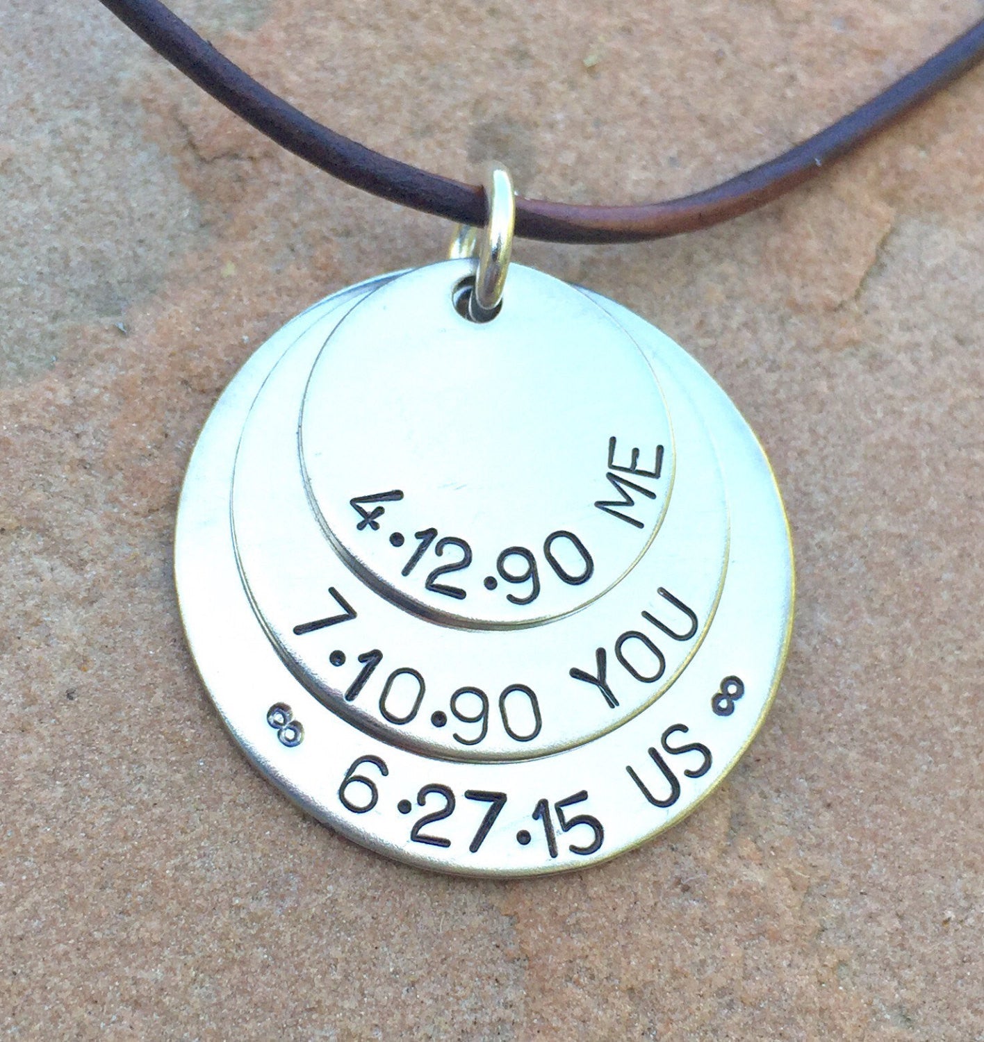 Men's Necklace, Boyfriend Necklace, Husband Necklace, personalized for dad, father necklace, dad necklace, gifts for dad,natashaaloha - Natashaaloha, jewelry, bracelets, necklace, keychains, fishing lures, gifts for men, charms, personalized, 