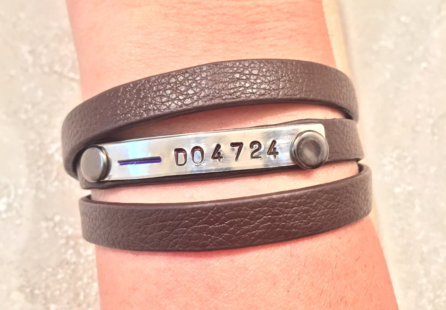 Police Wife Bracelet, Firefighter Wife Bracelet - Natashaaloha, jewelry, bracelets, necklace, keychains, fishing lures, gifts for men, charms, personalized, 