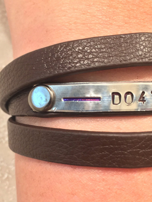 Police and Firefighter Wife Bracelet - Natashaaloha, jewelry, bracelets, necklace, keychains, fishing lures, gifts for men, charms, personalized, 