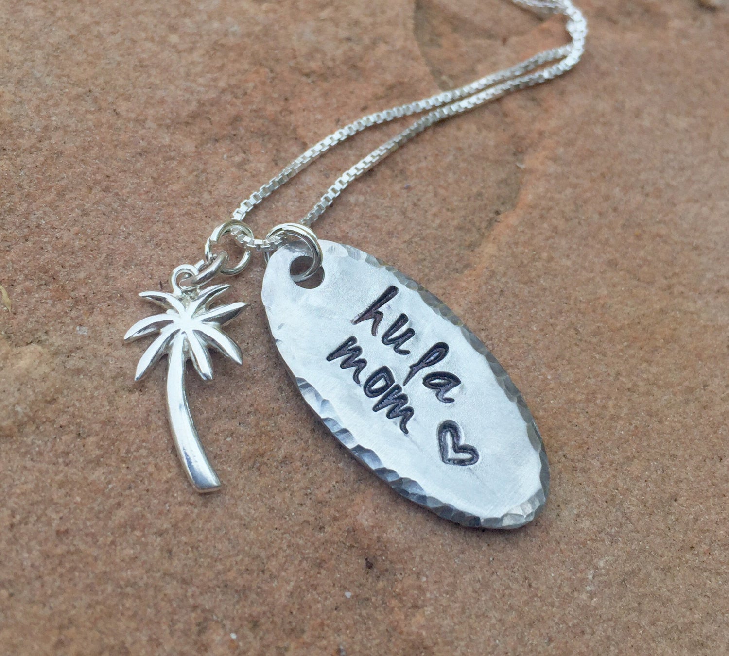 Hula Mom, Aloha Necklace, live aloha, Ohana, Hawaiian necklace, Hawaiian Jewelry, Beach Jewelry, Hula, natashaaloha - Natashaaloha, jewelry, bracelets, necklace, keychains, fishing lures, gifts for men, charms, personalized, 