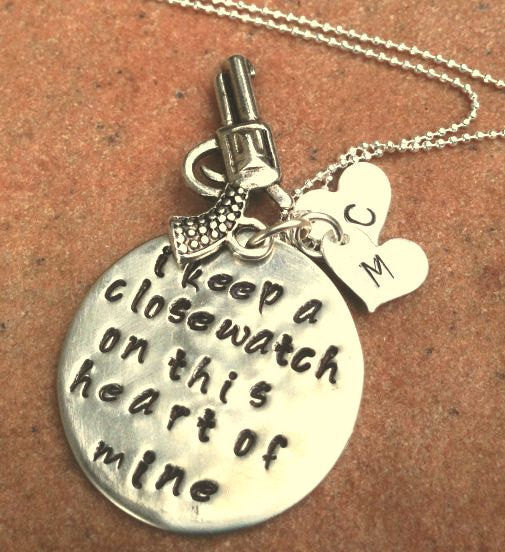 Johnny Cash Necklace - Natashaaloha, jewelry, bracelets, necklace, keychains, fishing lures, gifts for men, charms, personalized,