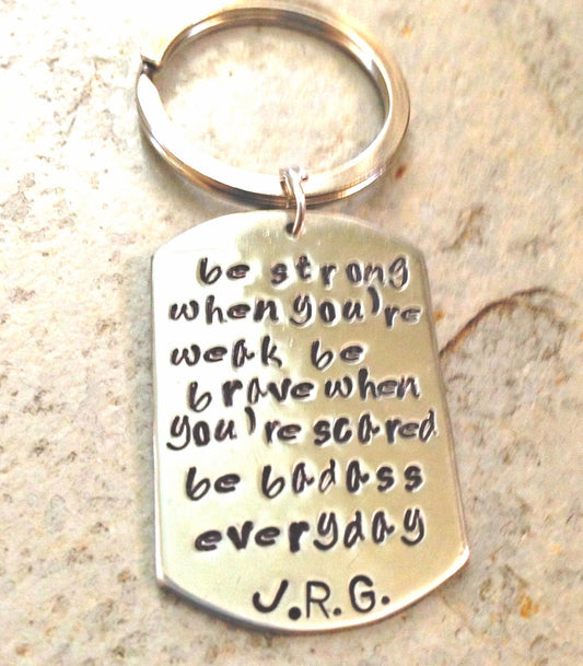 Cancer Keychain Personalized - Natashaaloha, jewelry, bracelets, necklace, keychains, fishing lures, gifts for men, charms, personalized,