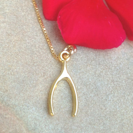 Wish Bone Necklace - Natashaaloha, jewelry, bracelets, necklace, keychains, fishing lures, gifts for men, charms, personalized, 