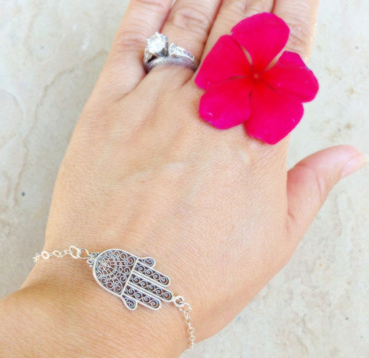 hamsa bracelet, hamsa anklet, personalized bracelet, charm bracelet, hamsa jewelry, anklet, indian bracelet, indian anklet, natashaaloha - Natashaaloha, jewelry, bracelets, necklace, keychains, fishing lures, gifts for men, charms, personalized,