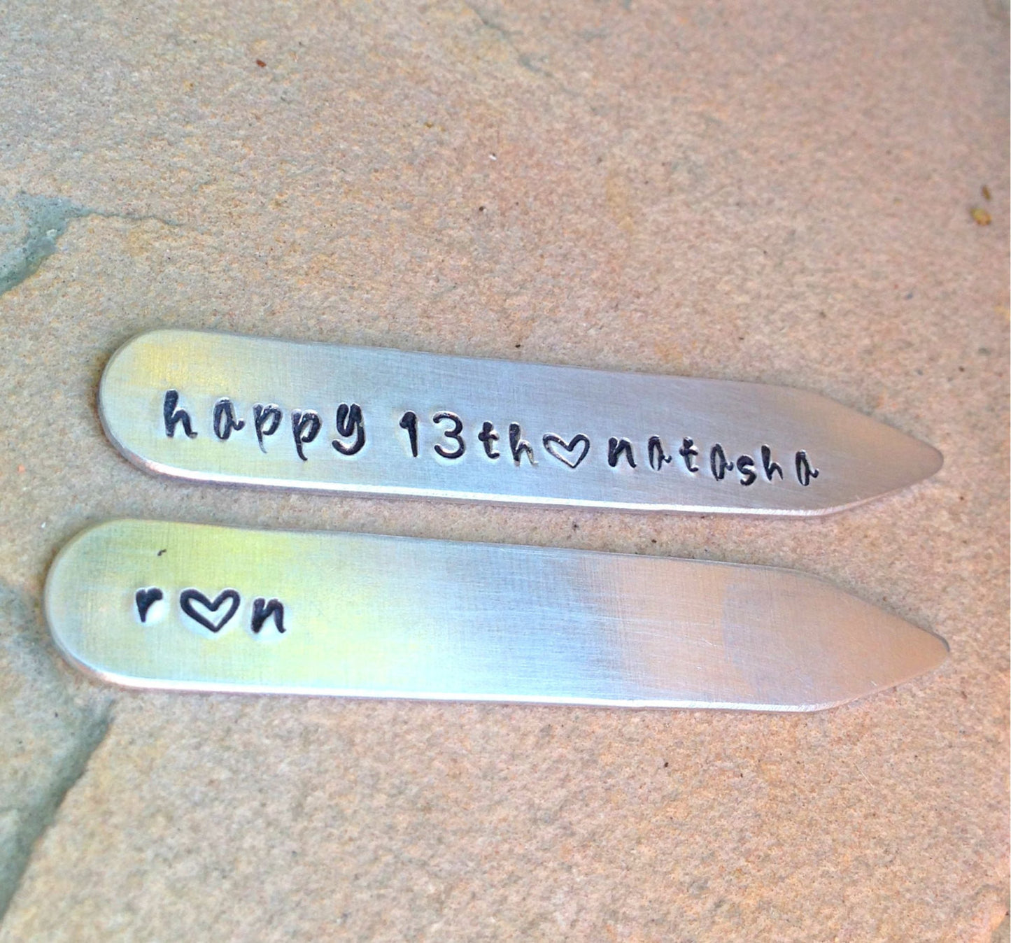 Personalized Collar Stay, Gifts For Men - Natashaaloha, jewelry, bracelets, necklace, keychains, fishing lures, gifts for men, charms, personalized, 