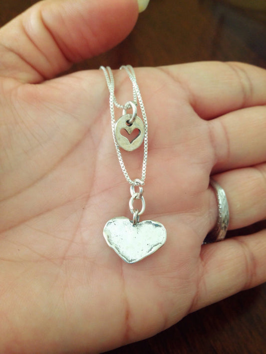 Mother Daughter Necklace, Mother Daughter Jewelry, Mom and Daughter Necklace, Mother's Day Gifts, natashaaloha - Natashaaloha, jewelry, bracelets, necklace, keychains, fishing lures, gifts for men, charms, personalized, 