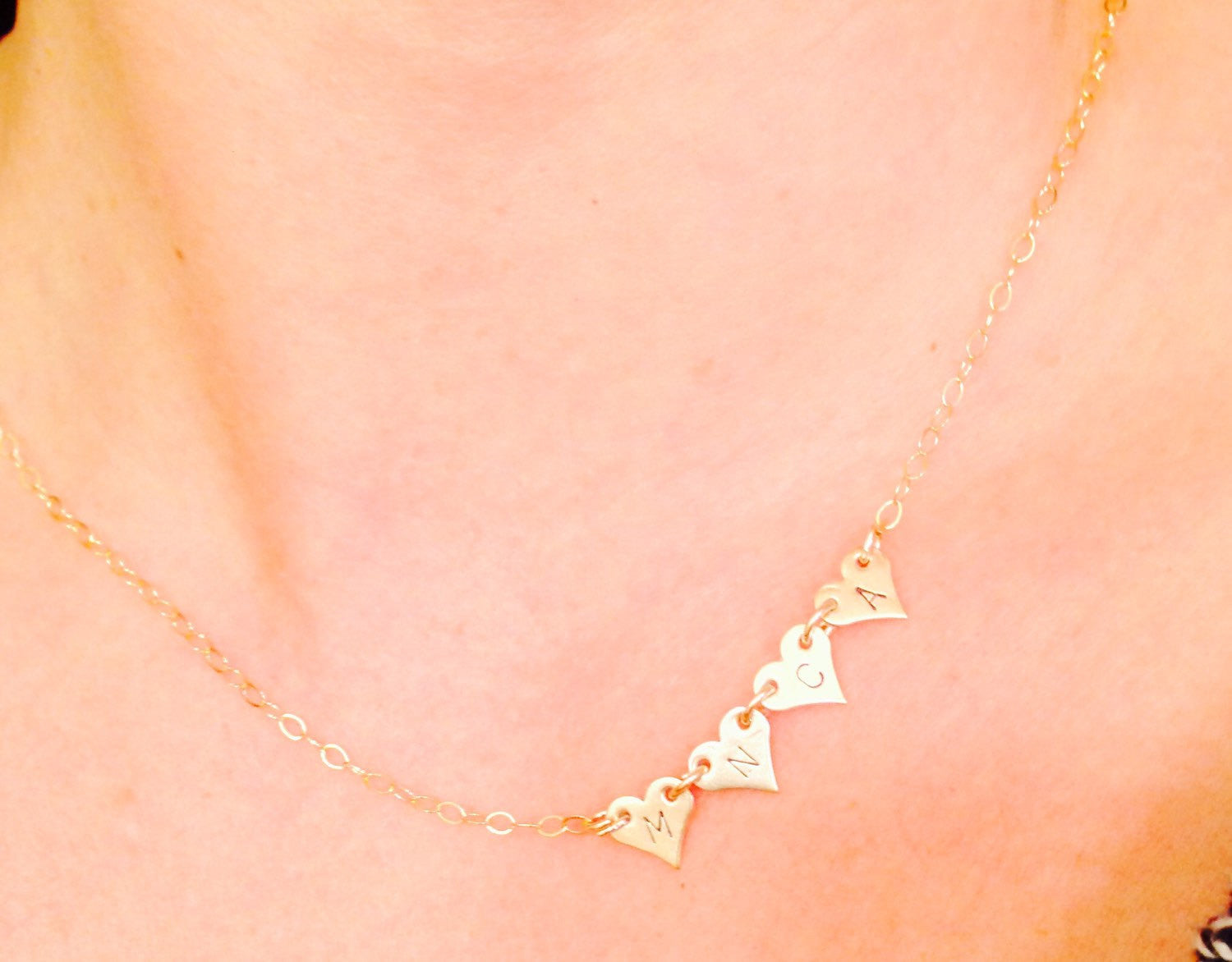 Mother Necklace,Necklace, Heart Necklace, Grandma Necklace, Anniversary Gifts, Mom Necklace, Gold Heart Personalized Necklace - Natashaaloha, jewelry, bracelets, necklace, keychains, fishing lures, gifts for men, charms, personalized, 