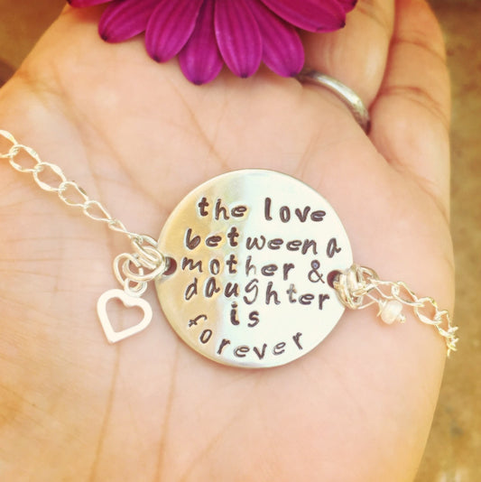 Mother Daughter Bracelet - Natashaaloha, jewelry, bracelets, necklace, keychains, fishing lures, gifts for men, charms, personalized,