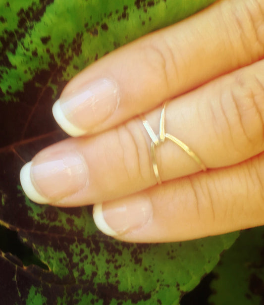 Thin Gold Band, Gold Band, Hug Ring, Mother Daughter Ring, Ring, Gold Ring, Stacking Ring, Promise Ring - Natashaaloha, jewelry, bracelets, necklace, keychains, fishing lures, gifts for men, charms, personalized, 