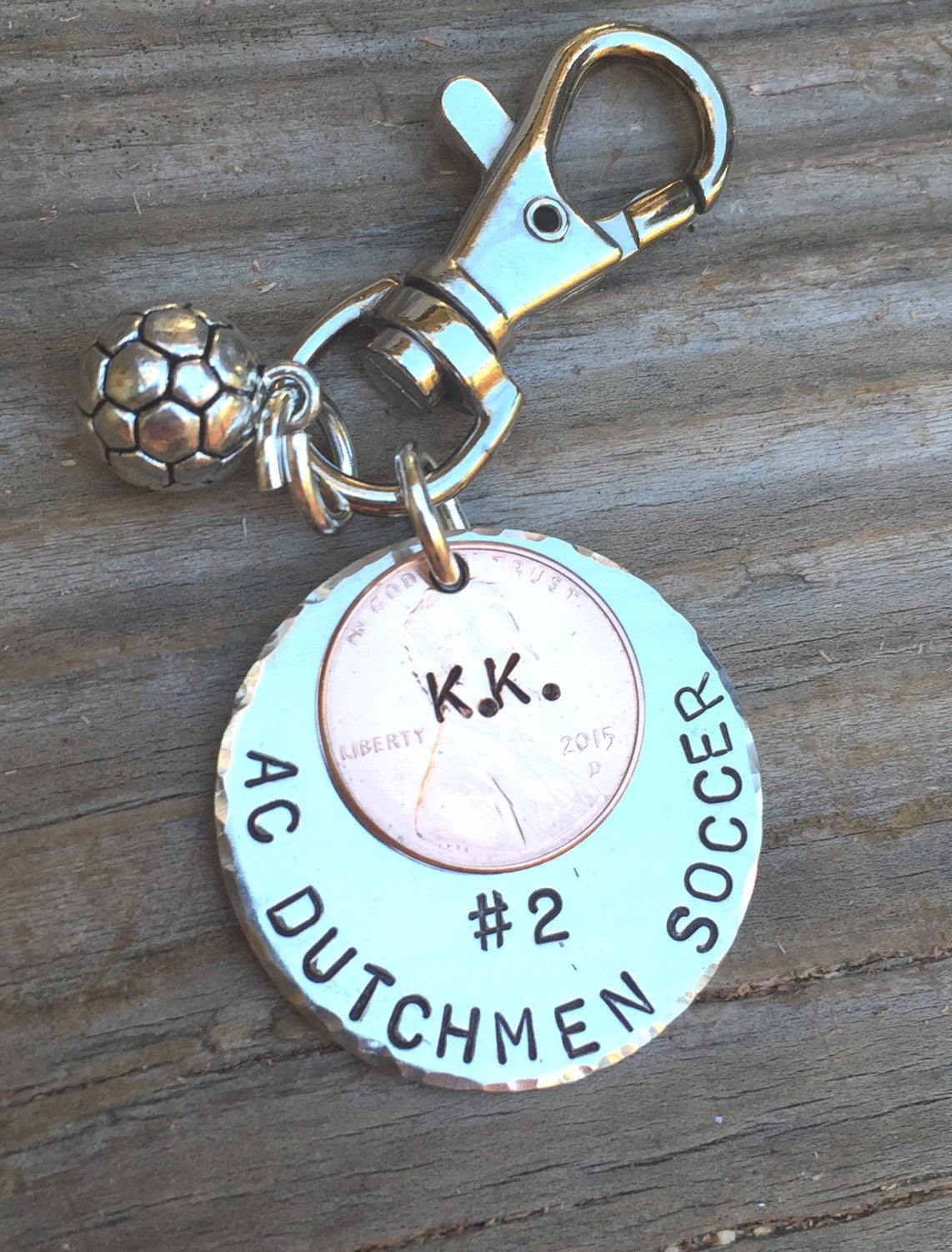 Soccer Gift, Sport Team Gift, High School Sports Keychain, Volleyball Keychain, Personalized High School Sport Keychain, Football - Natashaaloha, jewelry, bracelets, necklace, keychains, fishing lures, gifts for men, charms, personalized, 