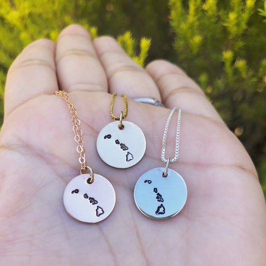 Hawaii Necklace - Natashaaloha, jewelry, bracelets, necklace, keychains, fishing lures, gifts for men, charms, personalized,